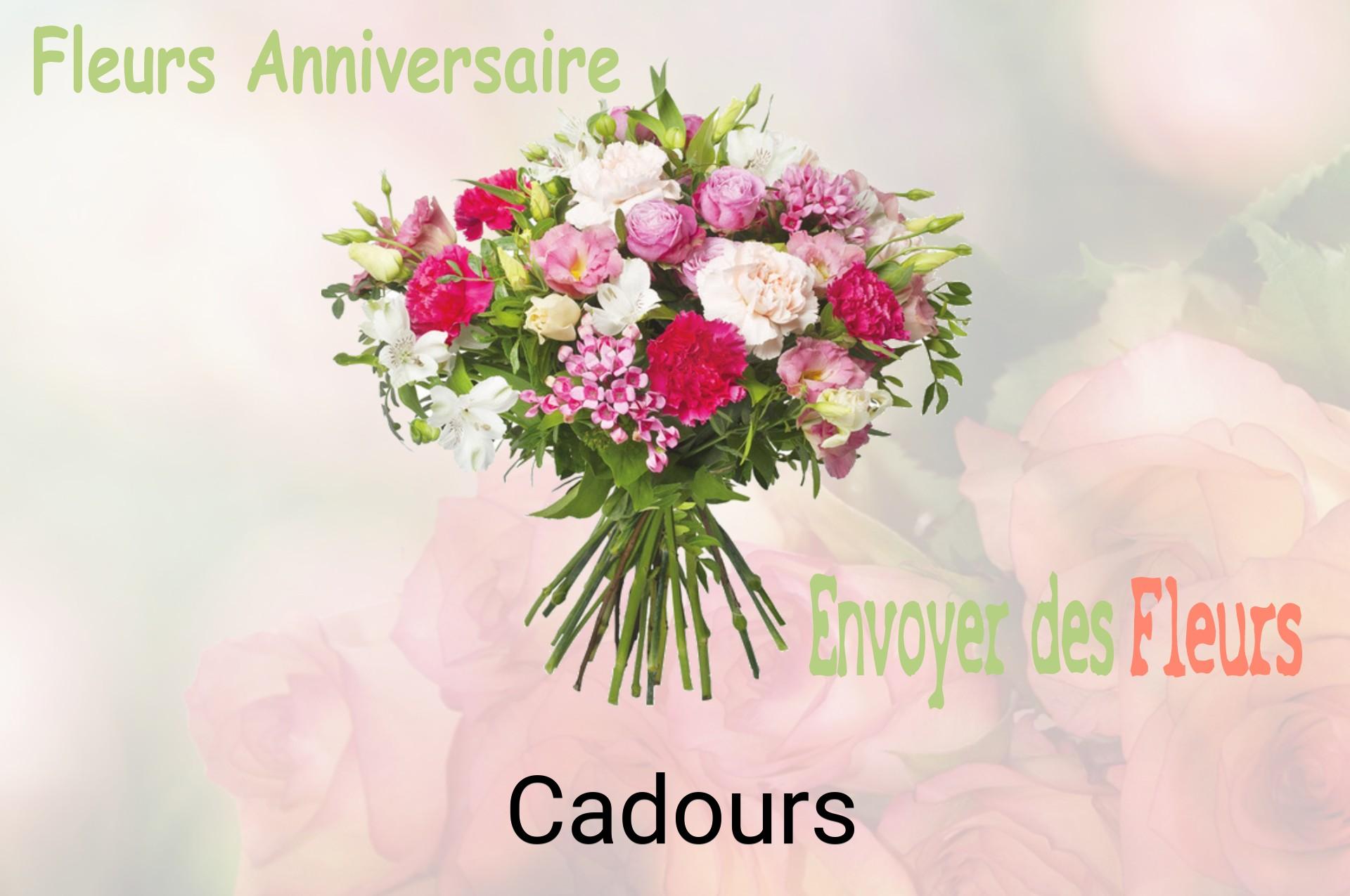 Bouquet de fleurs d’anniversaire livré à Cadours